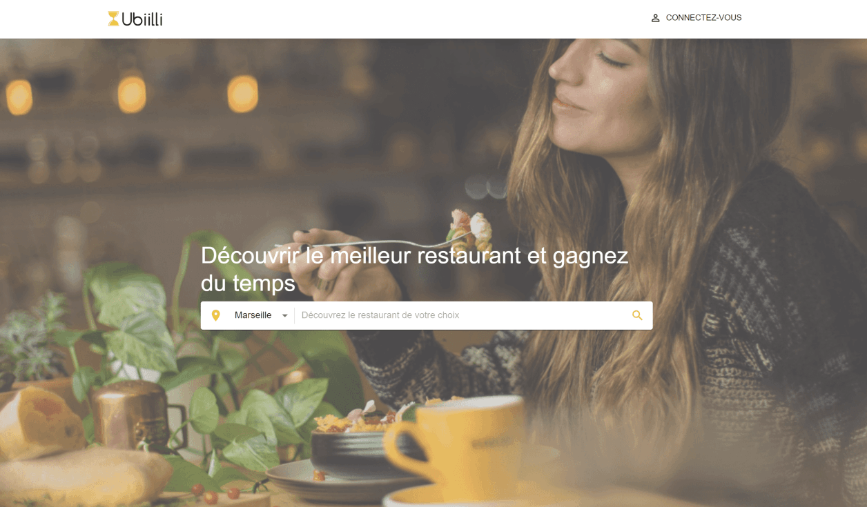 Plateforme de recherche de restaurants